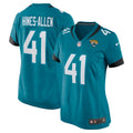 Women's Jacksonville Jaguars Josh Hines-Allen Teal Player Game Jersey
