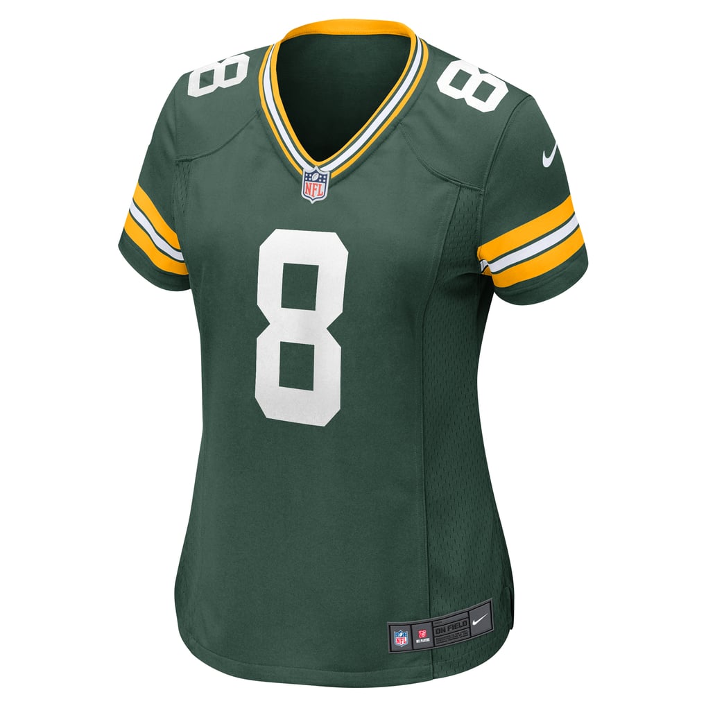 Women's Green Bay Packers Josh Jacobs Green Team Game Jersey