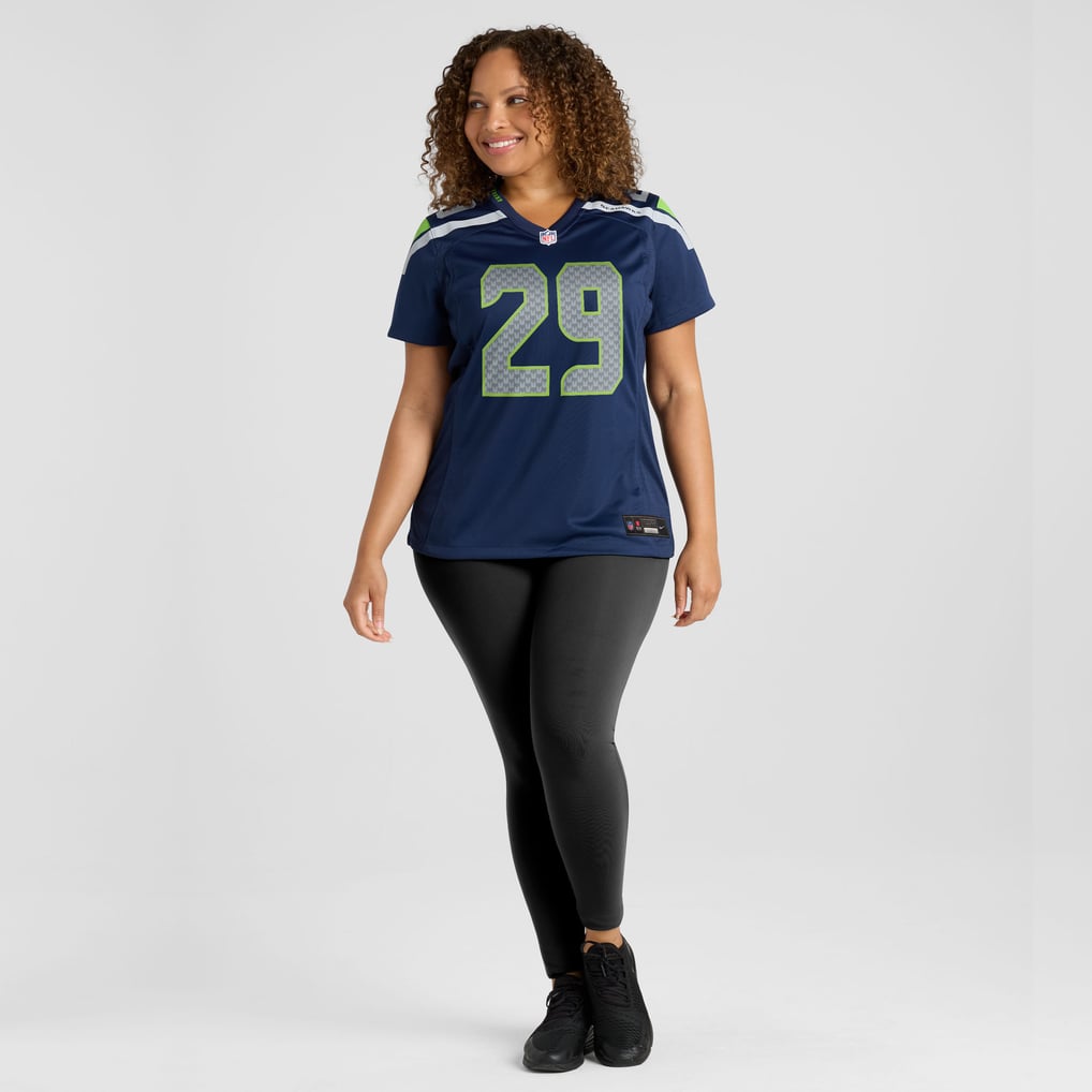 Women's Seattle Seahawks Josh Jobe College Navy Team Game Jersey