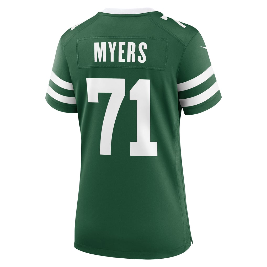 Women's New York Jets Josh Myers Legacy Green Game Jersey