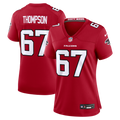 Women's Atlanta Falcons Josh Thompson Red Team Game Jersey