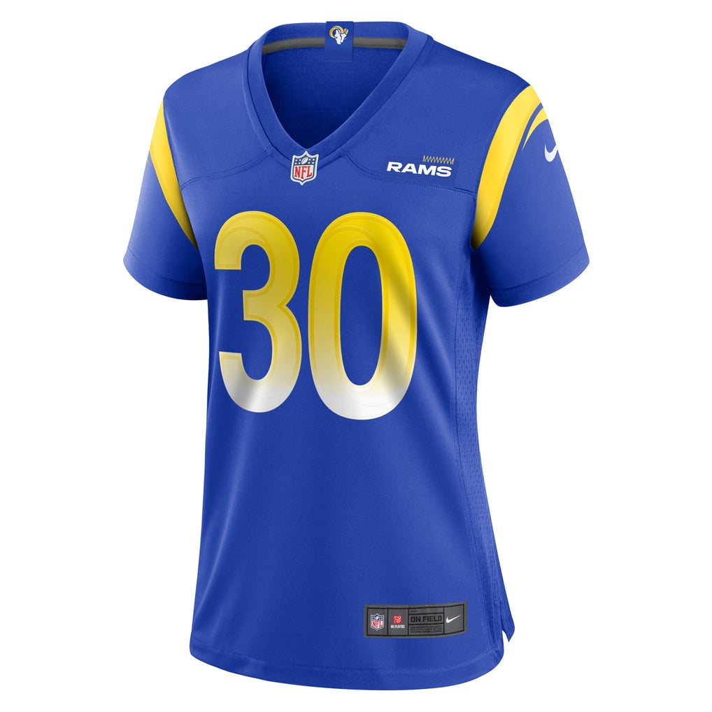 Women's Los Angeles Rams Josh Wallace Royal Game Jersey