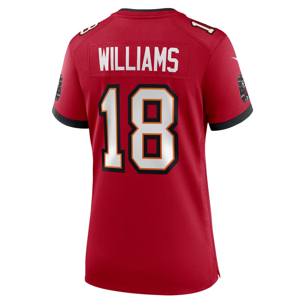 Women's Tampa Bay Buccaneers Josh Williams Red Team Game Jersey