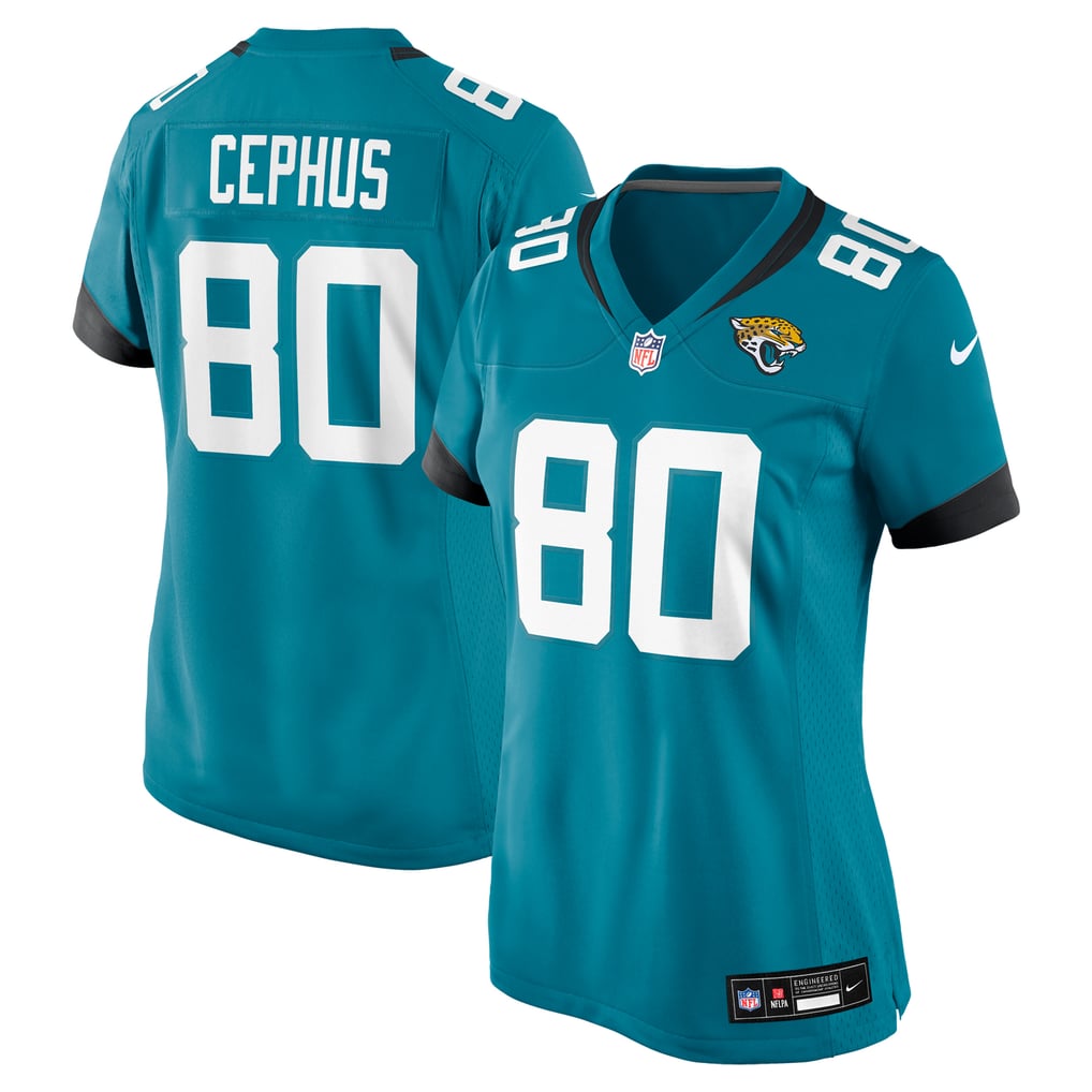 Women's Jacksonville Jaguars Joshua Cephus Teal Team Game Jersey