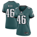 Women's Philadelphia Eagles Joshua Weru Midnight Green Team Game Jersey