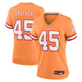 Women's Tampa Bay Buccaneers Josiah Trotter Creamsicle Alternate Game Jersey