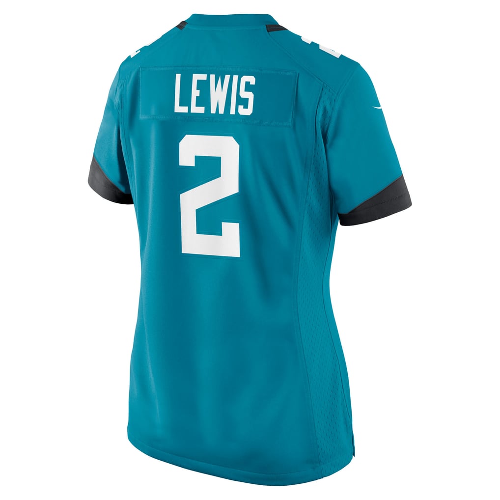 Women's Jacksonville Jaguars Jourdan Lewis Teal Team Game Jersey