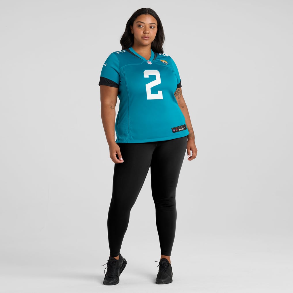 Women's Jacksonville Jaguars Jourdan Lewis Teal Team Game Jersey