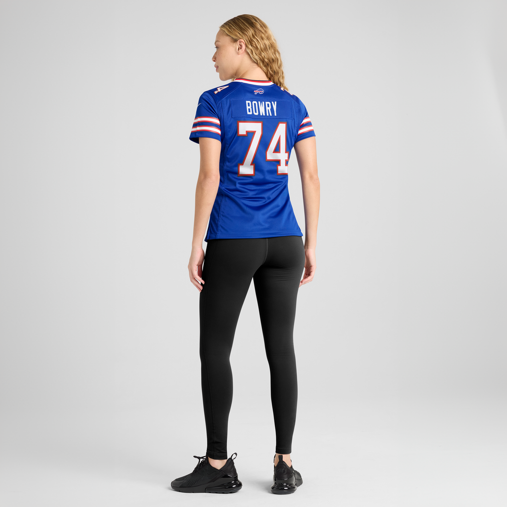 Women's Buffalo Bills Jude Bowry Royal Team Game Jersey