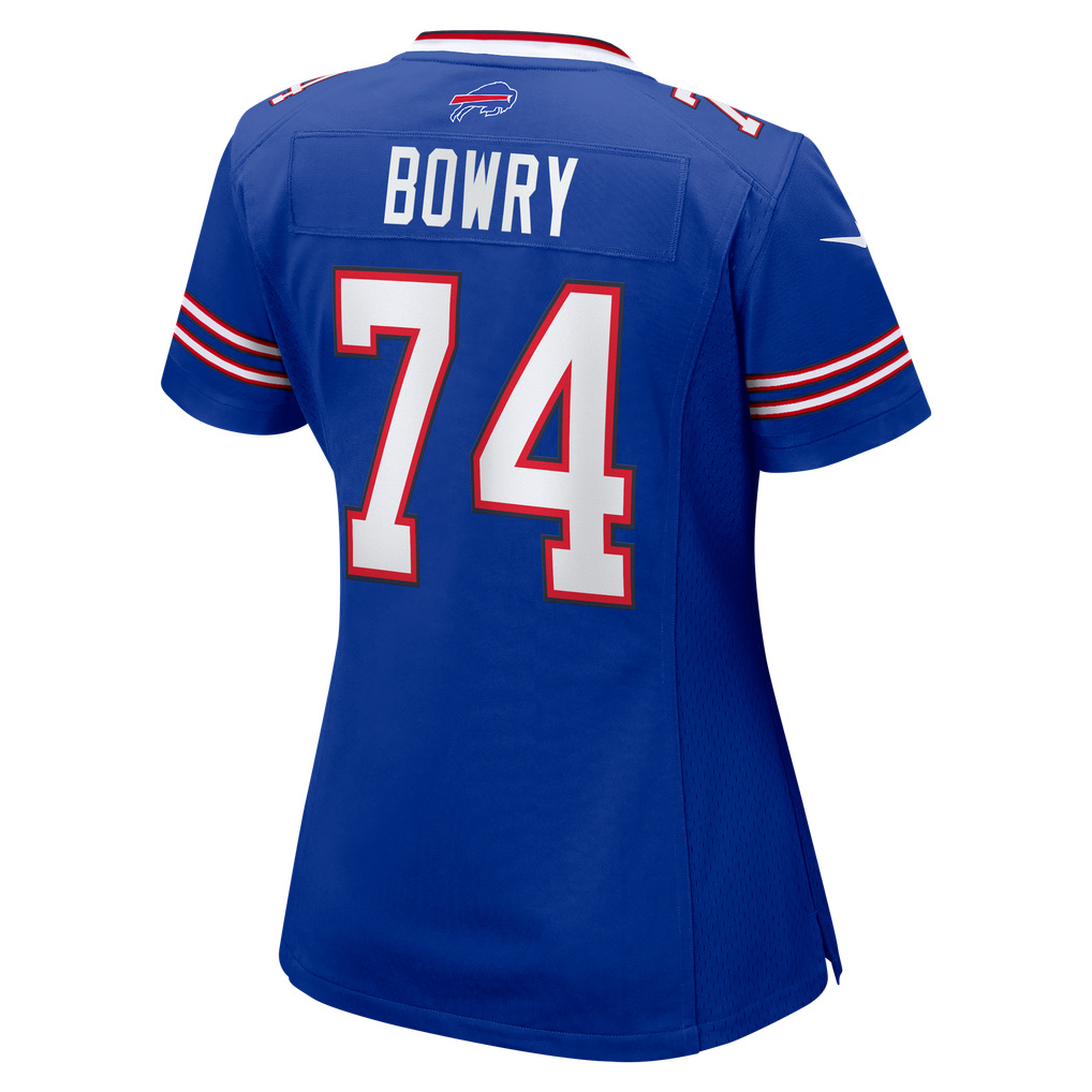 Women's Buffalo Bills Jude Bowry Royal Team Game Jersey