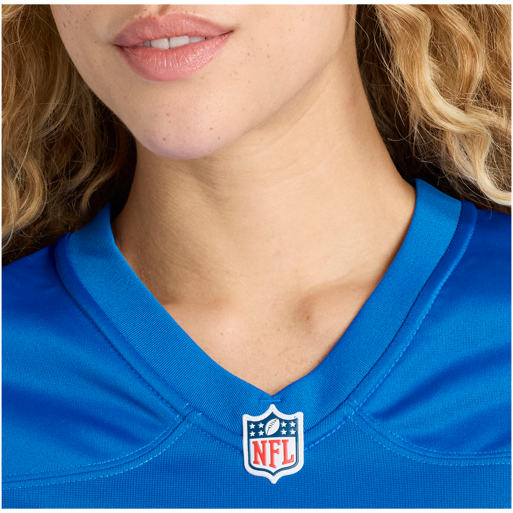 Women's Detroit Lions Juice Scruggs Blue Team Game Jersey