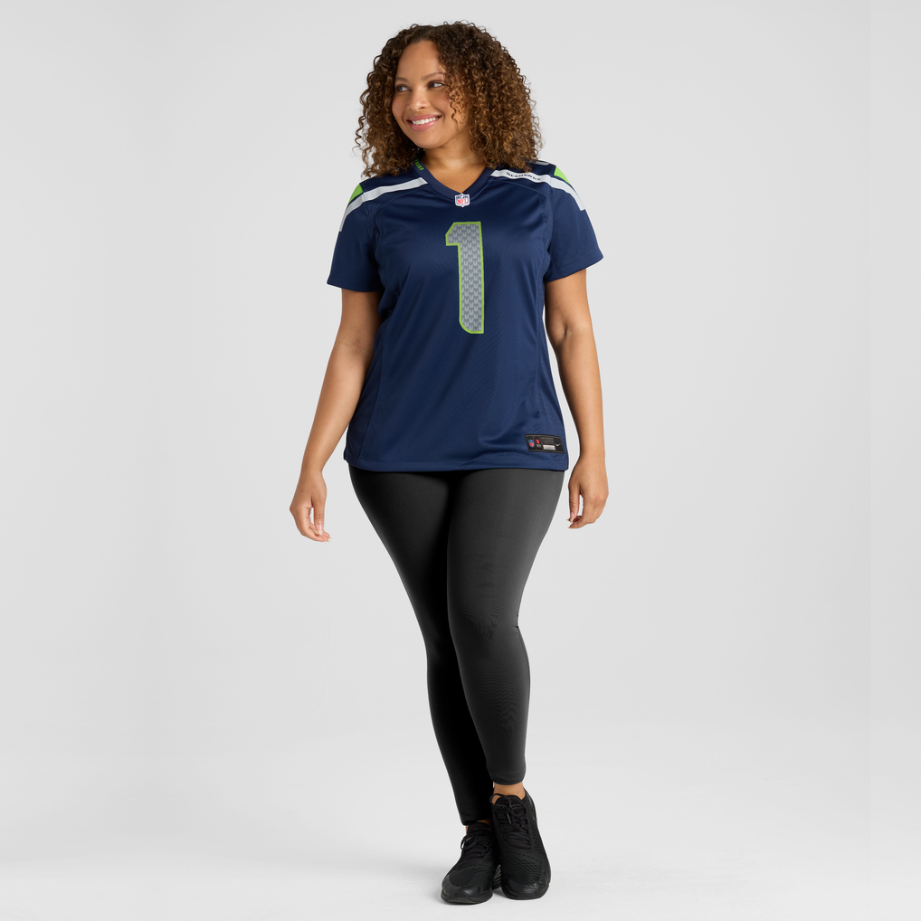 Women's Seattle Seahawks Julian Neal College Navy Team Game Jersey