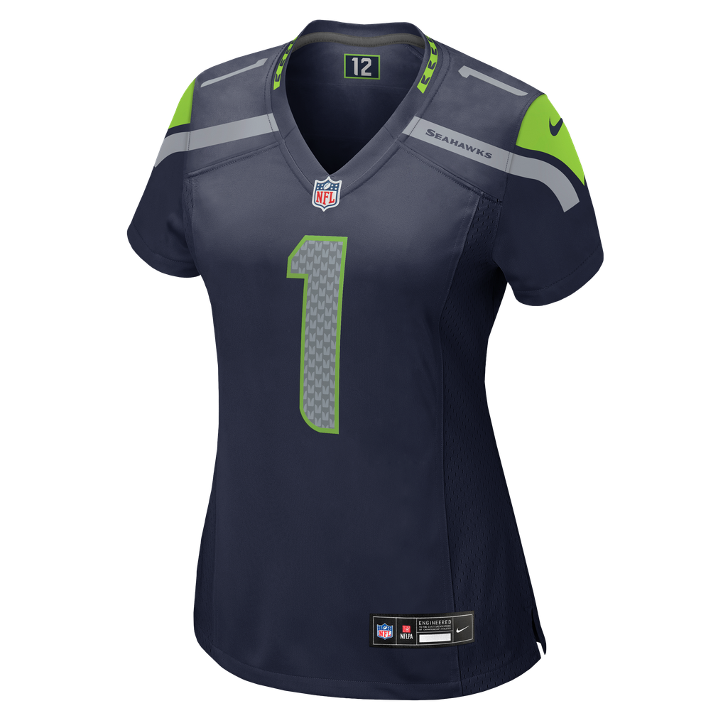 Women's Seattle Seahawks Julian Neal College Navy Team Game Jersey