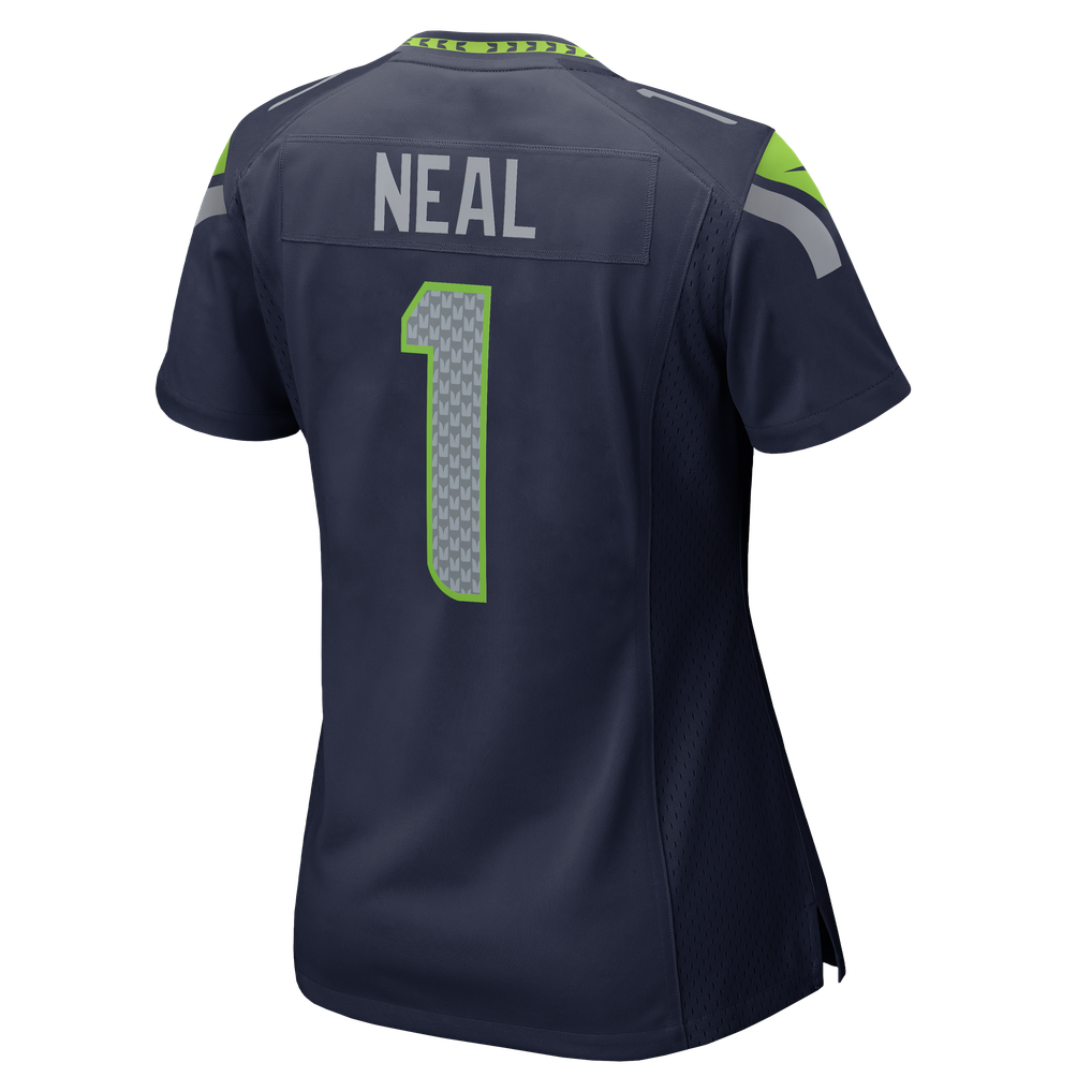 Women's Seattle Seahawks Julian Neal College Navy Team Game Jersey
