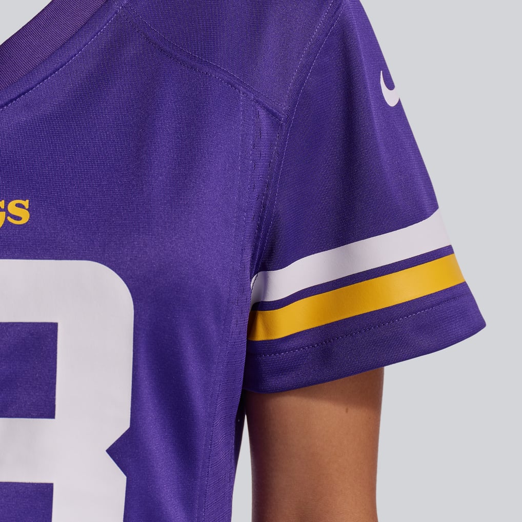 Women's Minnesota Vikings Justin Jefferson Purple Game Jersey