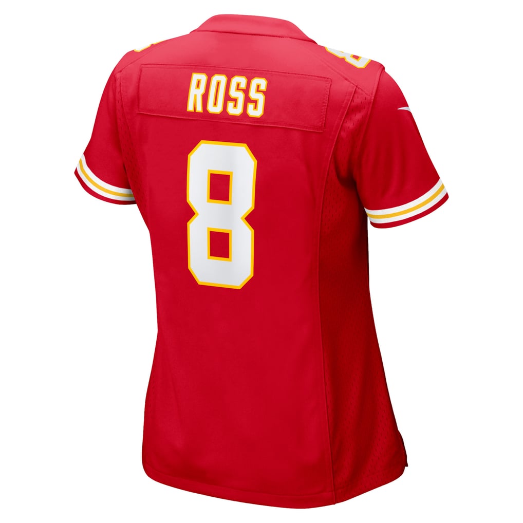 Women's Kansas City Chiefs Justyn Ross Red Home Game Player Jersey