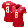 Women's Kansas City Chiefs Justyn Ross Red Home Game Player Jersey