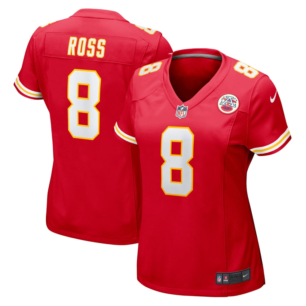 Women's Kansas City Chiefs Justyn Ross Red Home Game Player Jersey