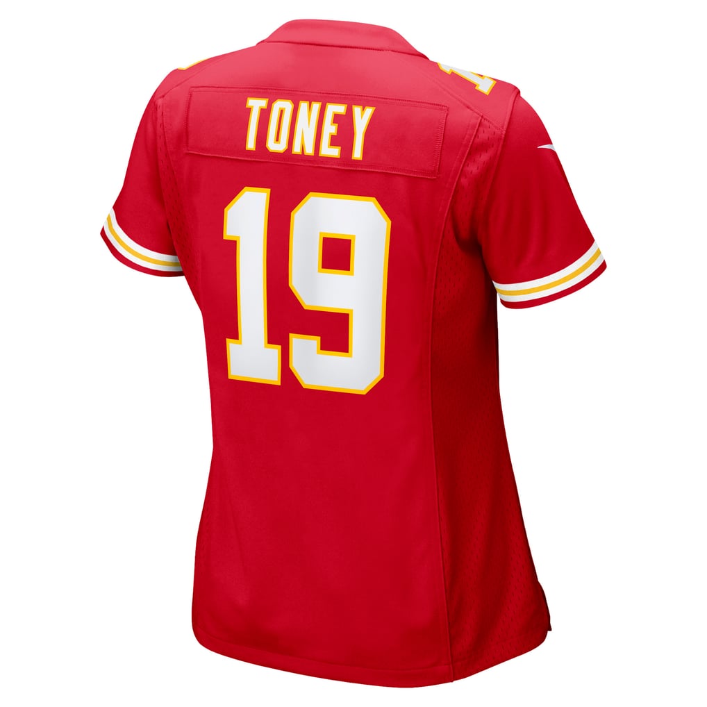 Women's Kansas City Chiefs Kadarius Toney Red Game Player Jersey