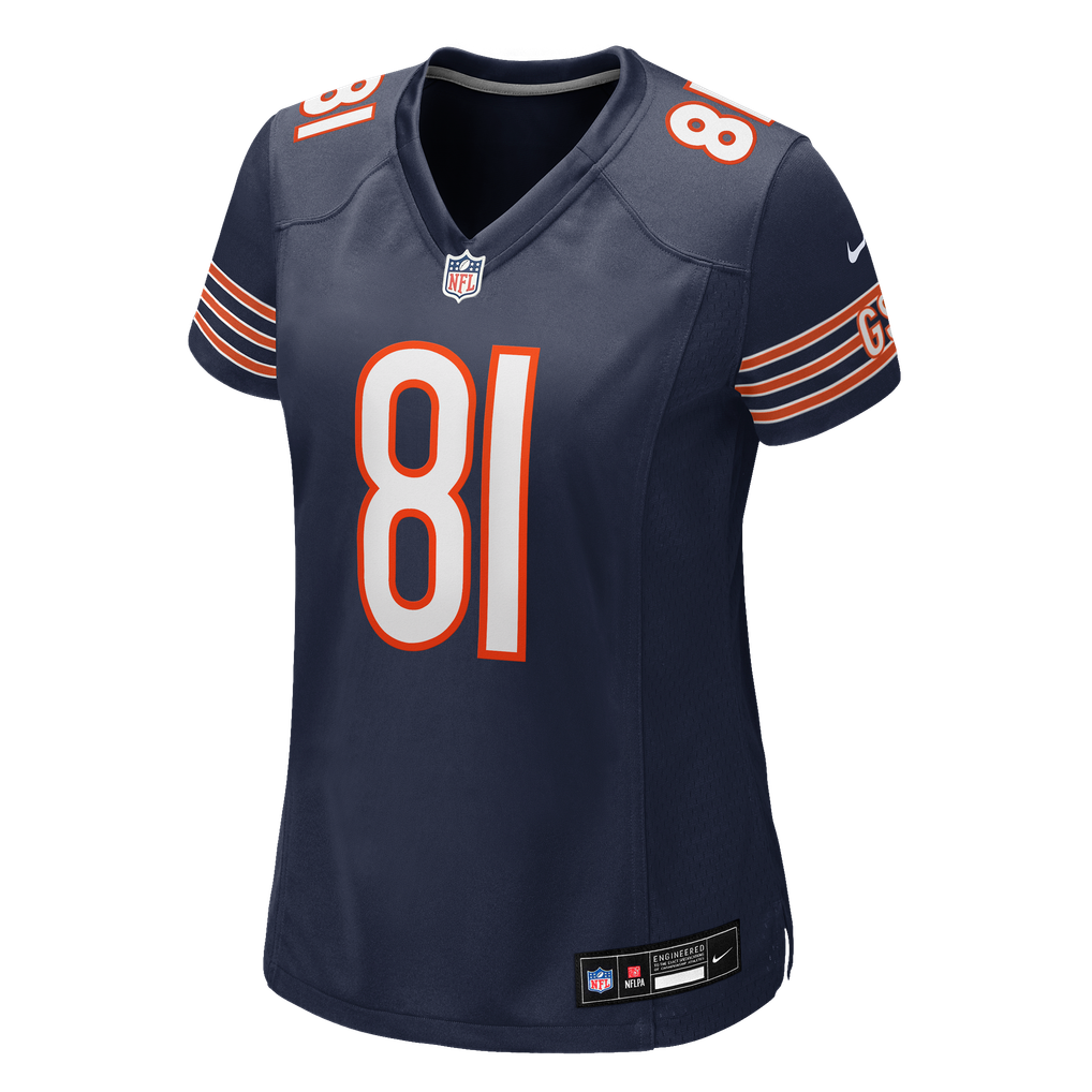 Women's Chicago Bears Kaden Davis Navy Team Game Jersey