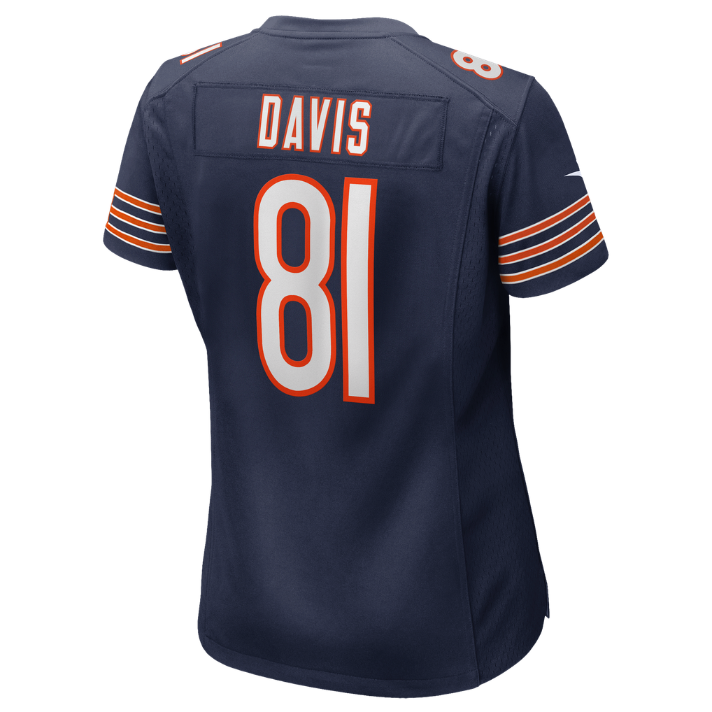Women's Chicago Bears Kaden Davis Navy Team Game Jersey
