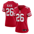 Women's San Francisco 49ers Kaelon Black Scarlet Team Game Jersey