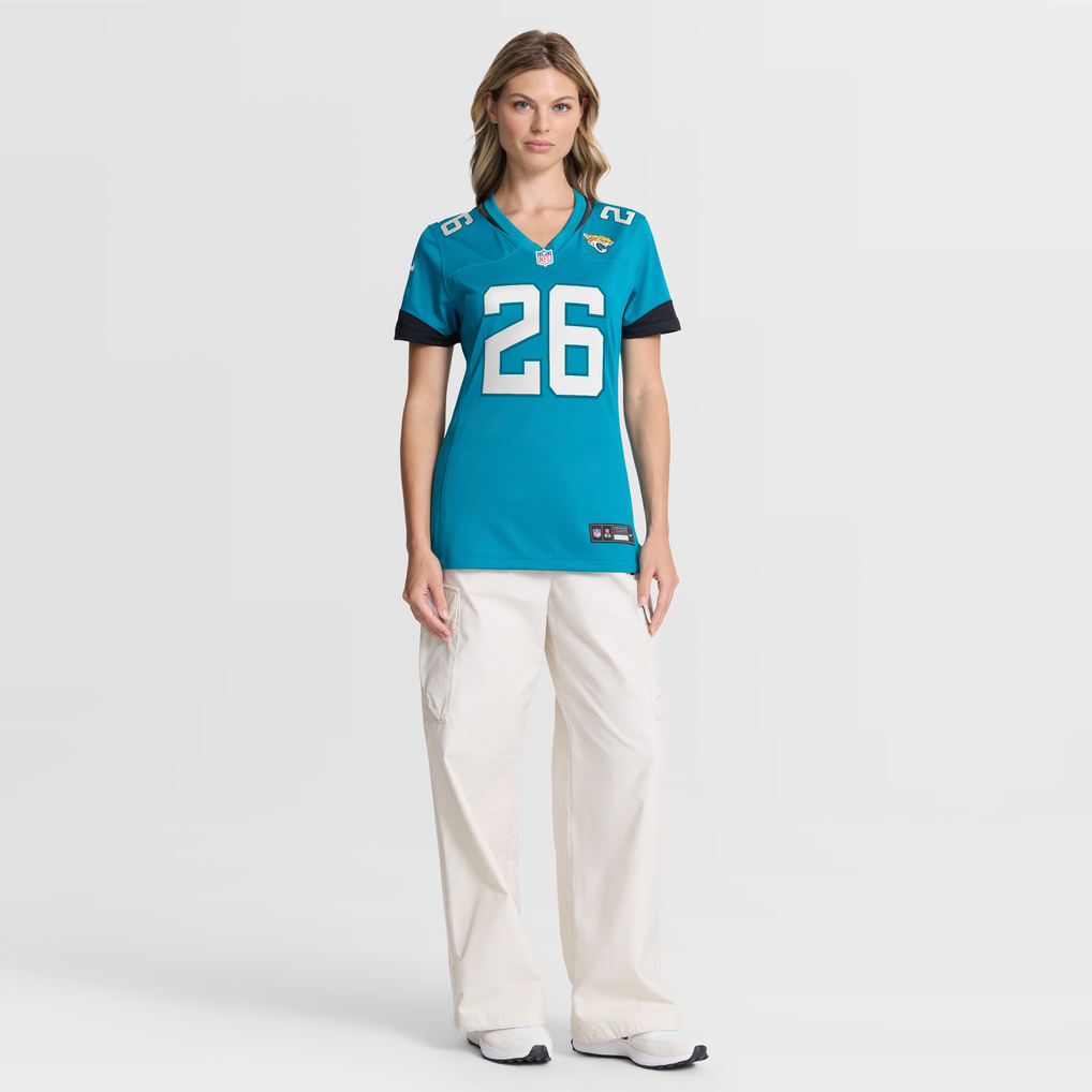Women's Jacksonville Jaguars Kaevon Merriweather Teal Team Game Jersey