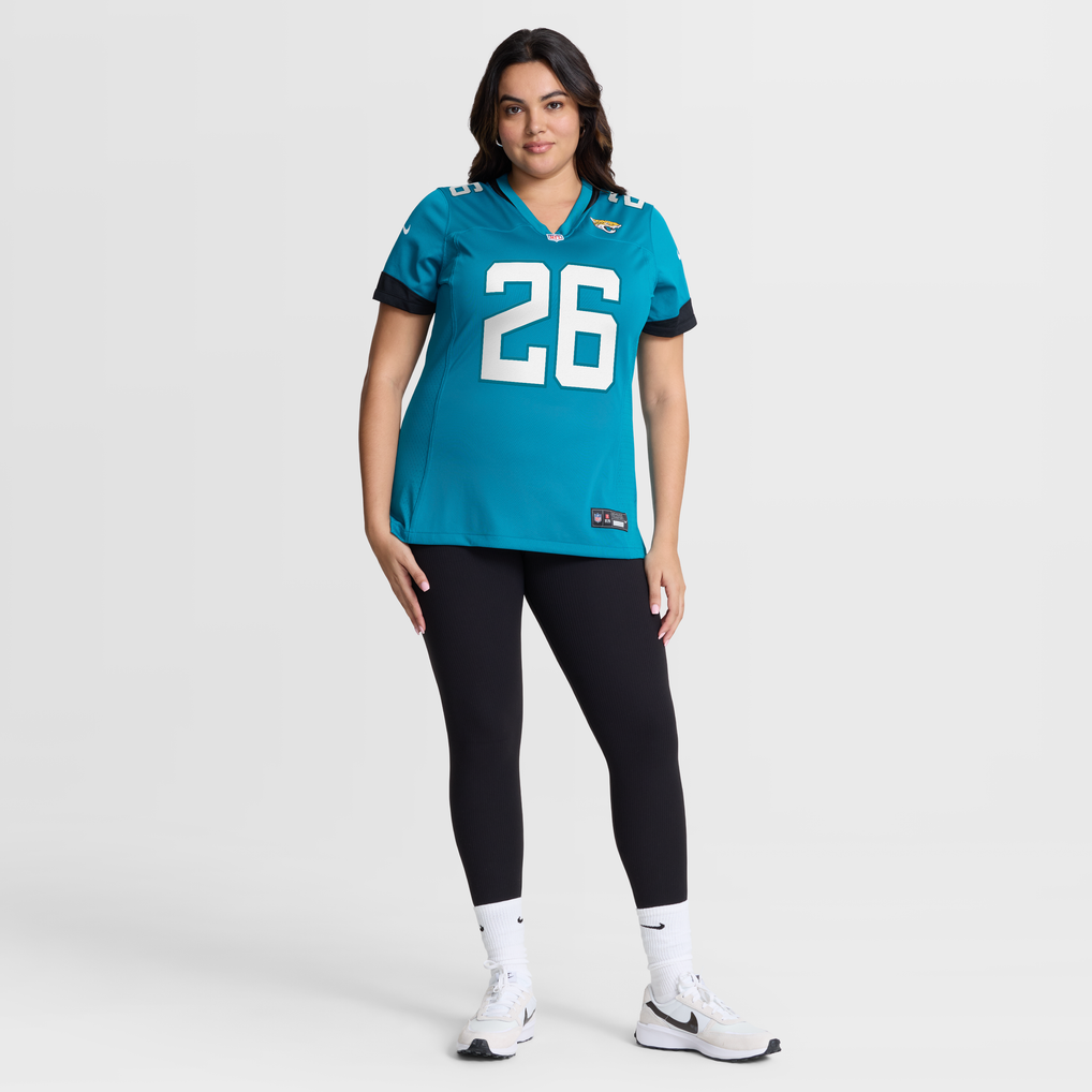 Women's Jacksonville Jaguars Kaevon Merriweather Teal Team Game Jersey