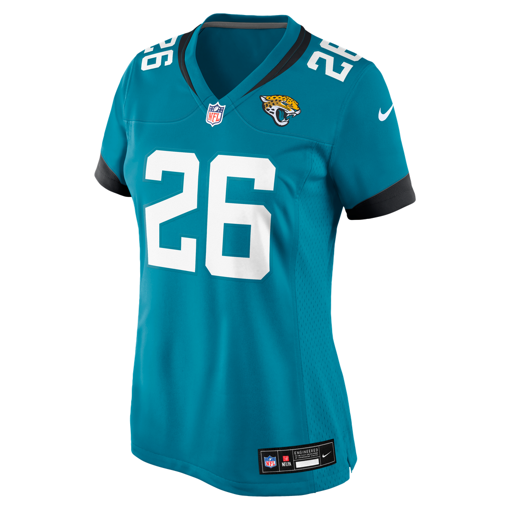 Women's Jacksonville Jaguars Kaevon Merriweather Teal Team Game Jersey