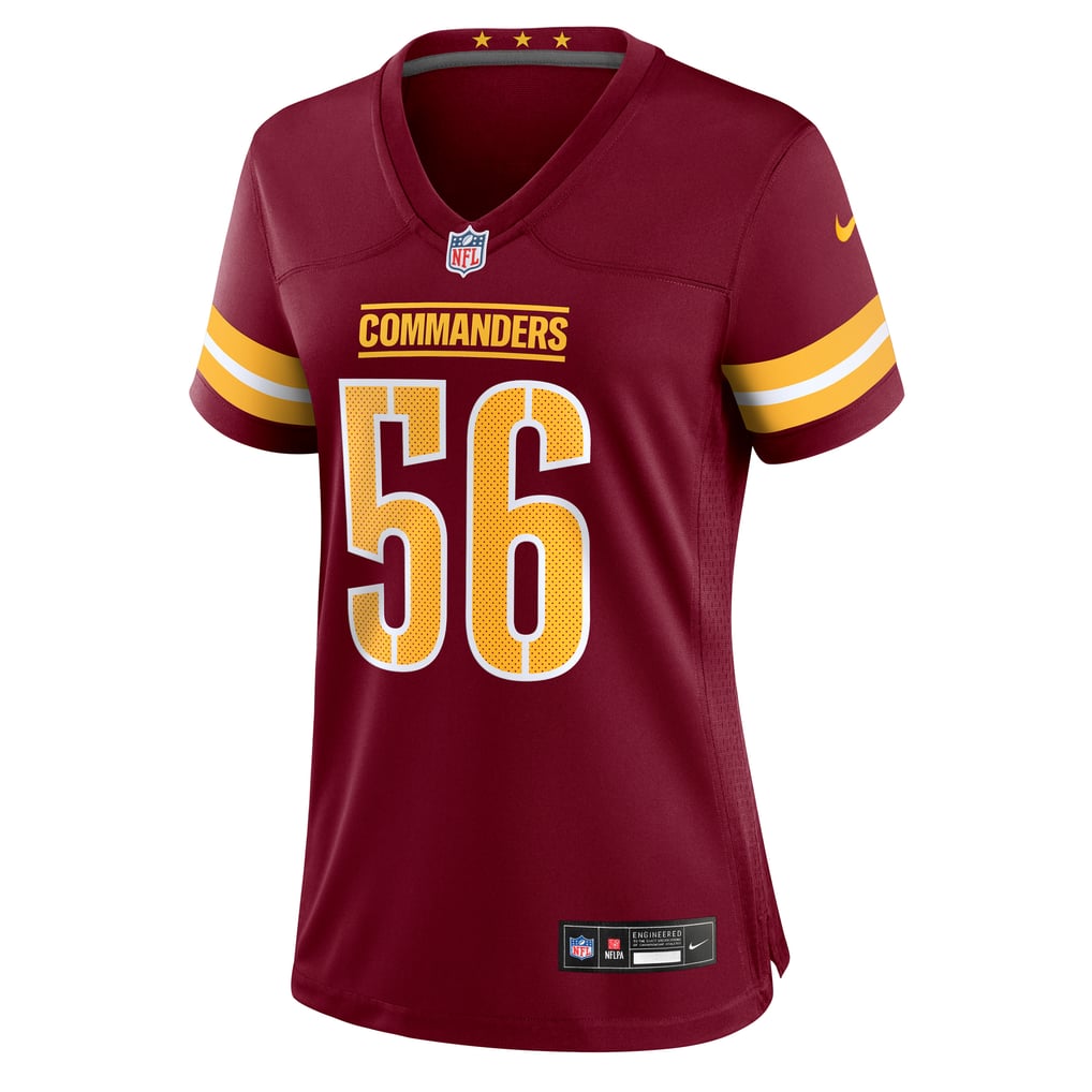 Women's Washington Commanders Kain Medrano Burgundy Team Game Jersey