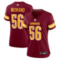 Women's Washington Commanders Kain Medrano Burgundy Team Game Jersey