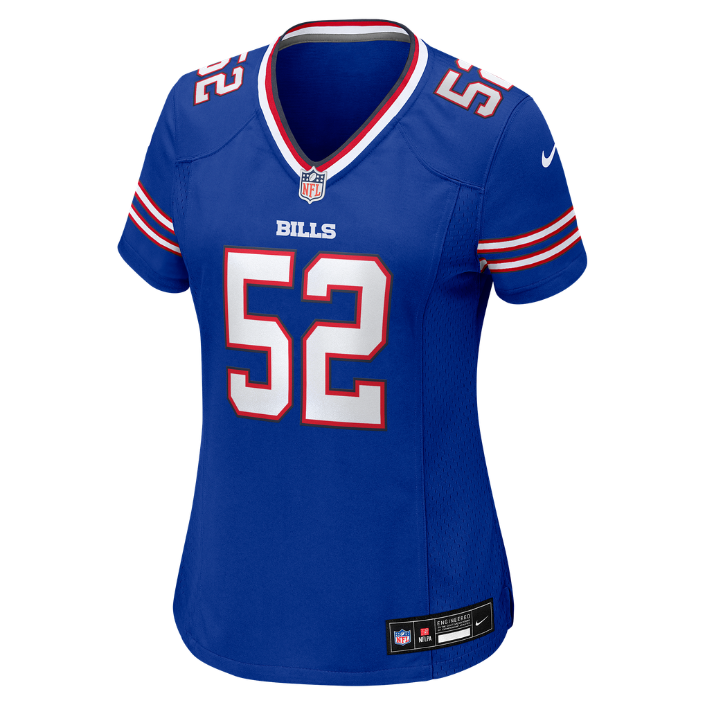 Women's Buffalo Bills Kaleb Elarms-Orr Royal Team Game Jersey