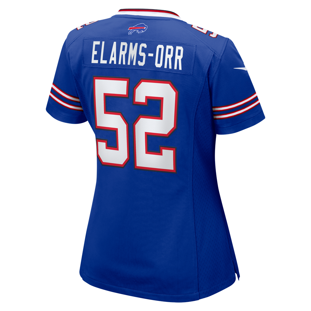 Women's Buffalo Bills Kaleb Elarms-Orr Royal Team Game Jersey
