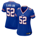 Women's Buffalo Bills Kaleb Elarms-Orr Royal Team Game Jersey
