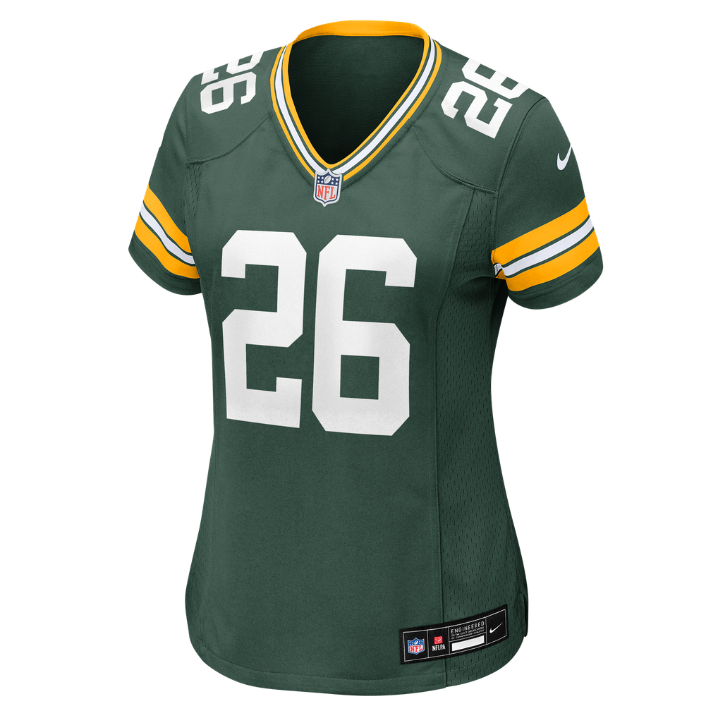 Women's Green Bay Packers Kaleb Johnson Green Team Game Jersey