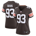 Women's Cleveland Browns Kalia Davis Brown Team Game Jersey