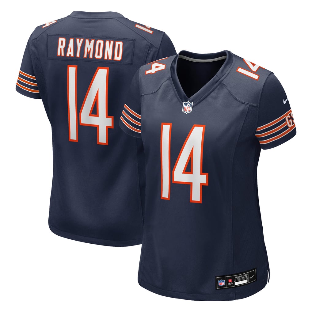Women's Chicago Bears Kalif Raymond Navy Team Game Jersey