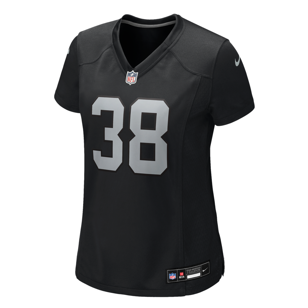 Women's Las Vegas Raiders Kansei Matsuzawa Black Team Game Jersey