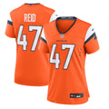 Women's Denver Broncos Karene Reid Orange Team Game Jersey