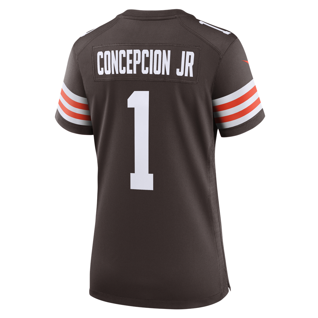 Women's Cleveland Browns KC Concepcion Jr. Brown Team Game Jersey