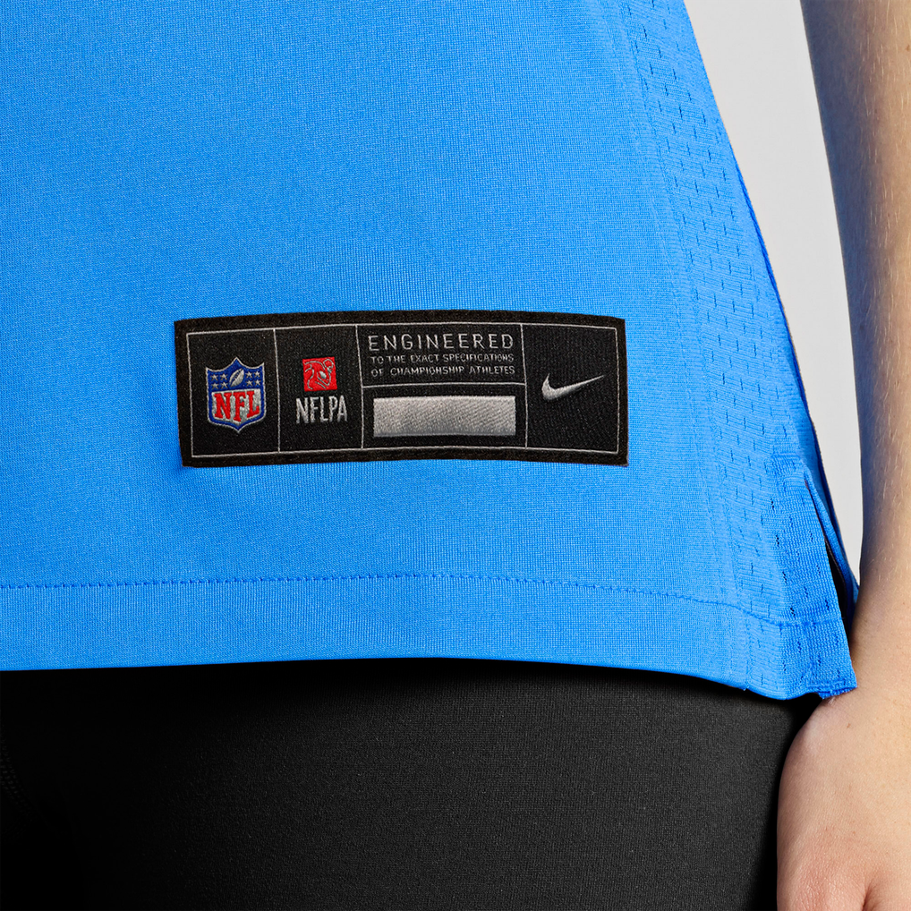 Women's Los Angeles Chargers Keaton Mitchell Powder Blue Team Game Jersey