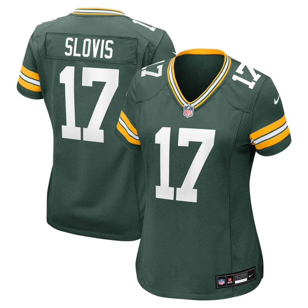Women's Green Bay Packers Kedon Slovis Green Team Game Jersey