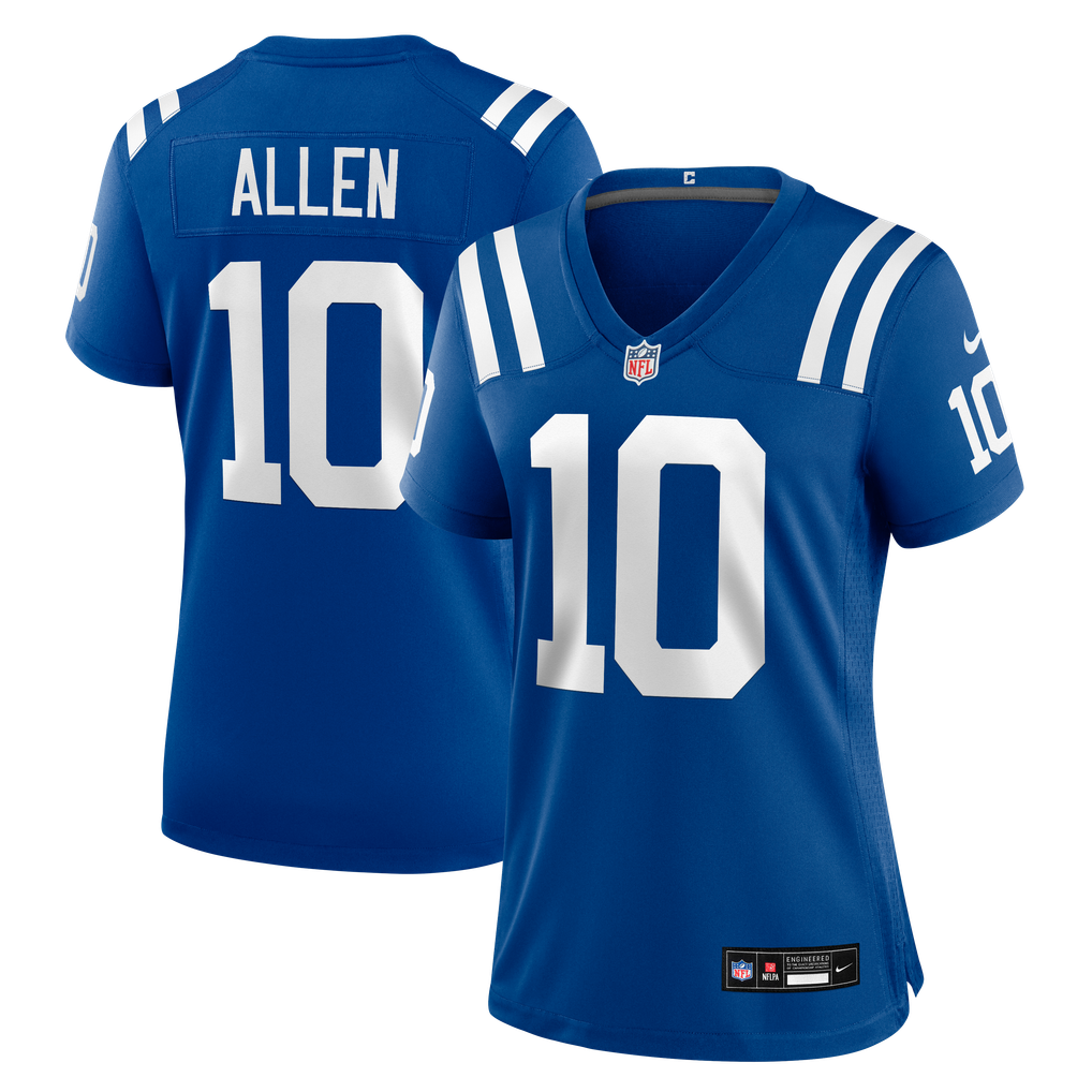 Women's Indianapolis Colts Keenan Allen Royal Team Game Jersey