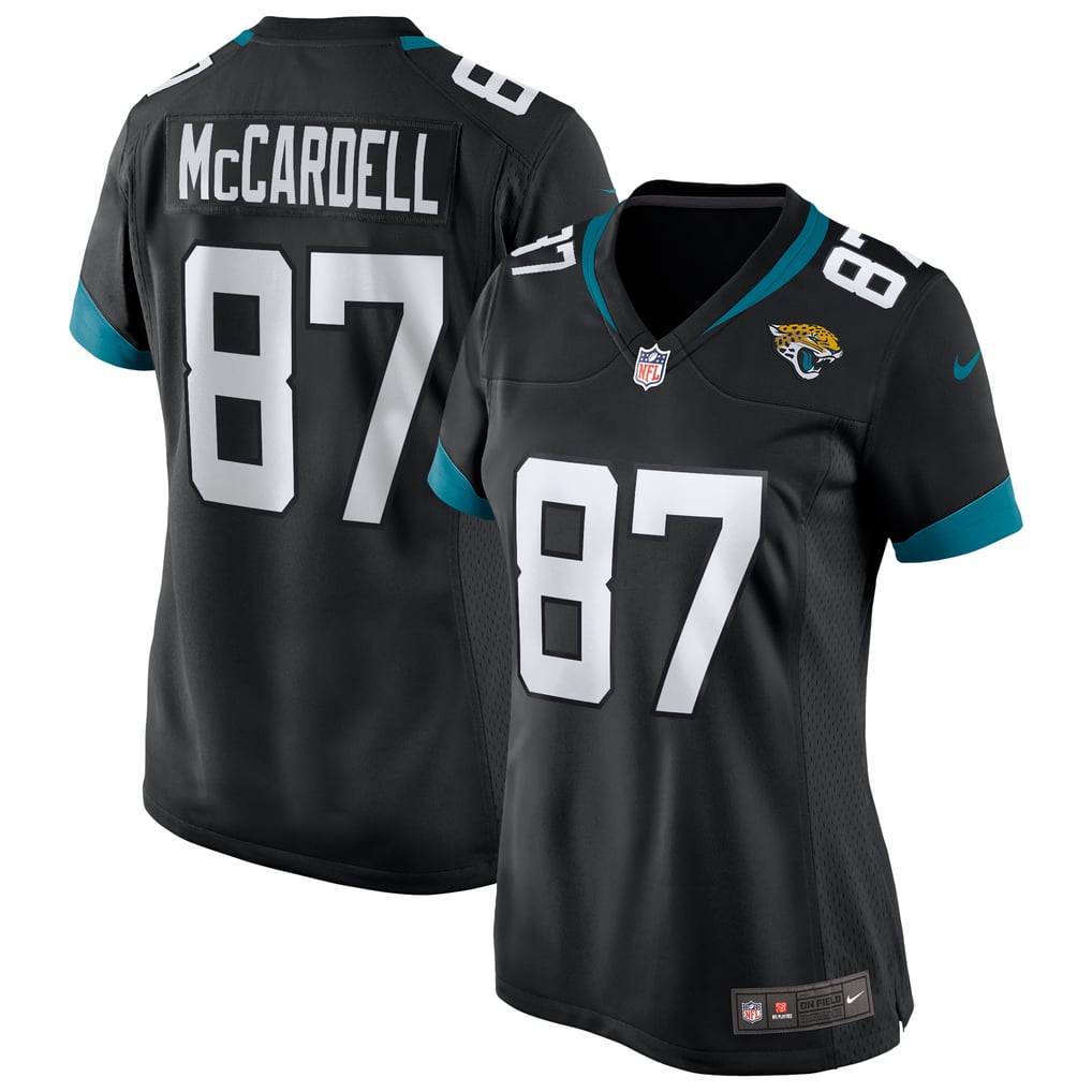 Women's Jacksonville Jaguars Keenan McCardell Black Game Retired Player Jersey