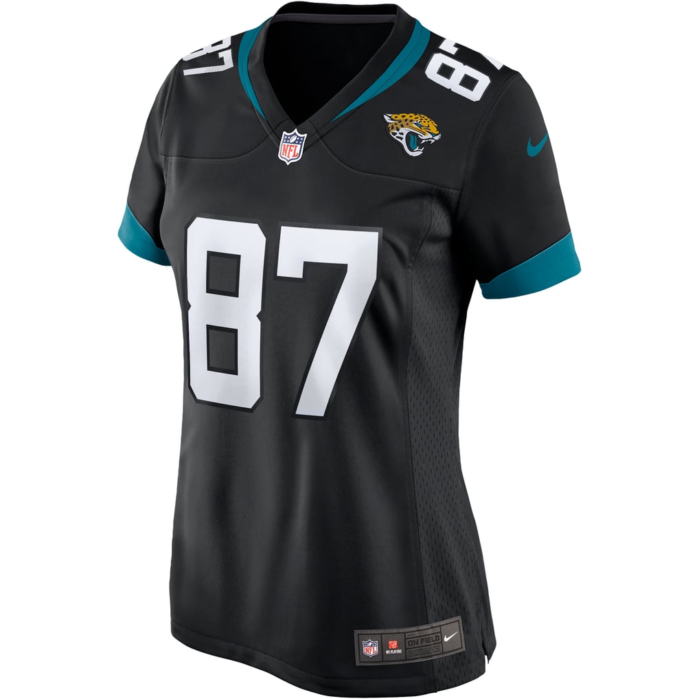 Women's Jacksonville Jaguars Keenan McCardell Black Game Retired Player Jersey