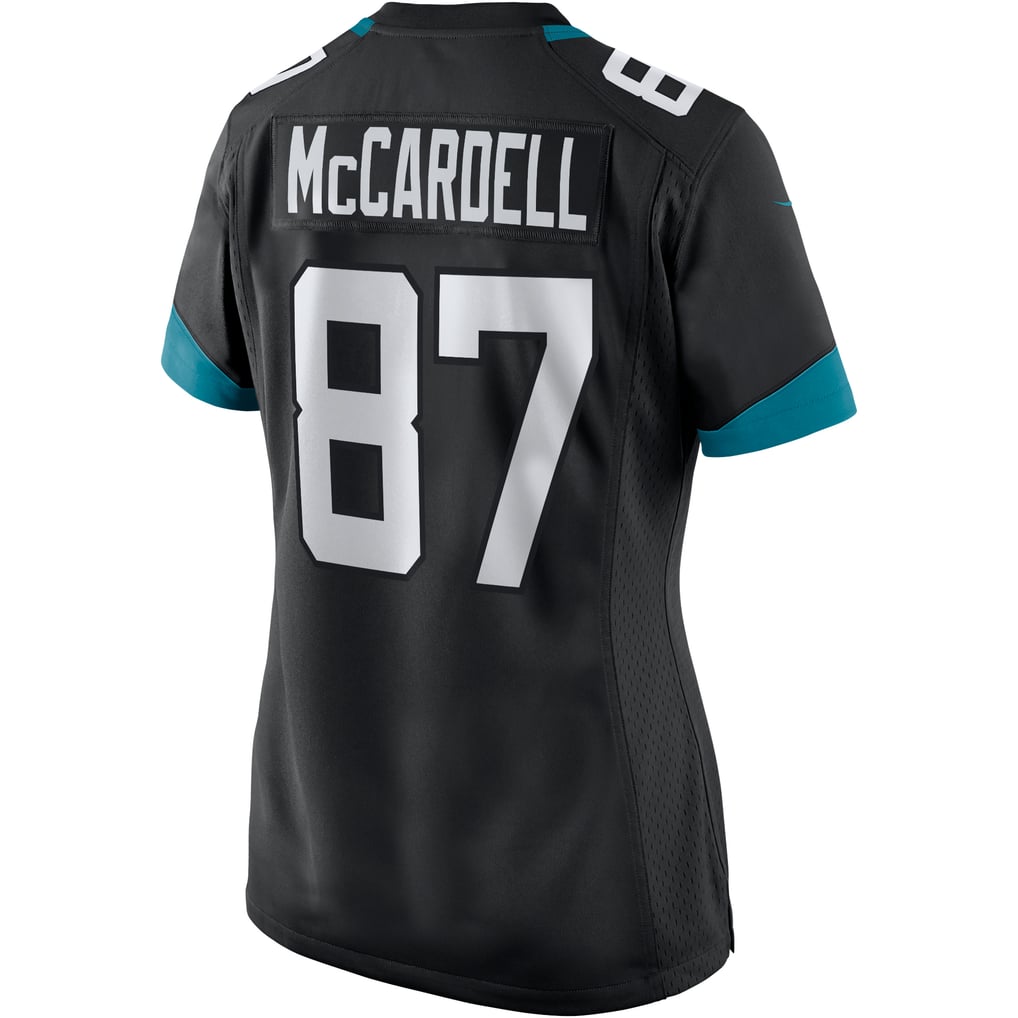 Women's Jacksonville Jaguars Keenan McCardell Black Game Retired Player Jersey