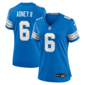 Women's Detroit Lions Keith Abney II Blue Team Game Jersey
