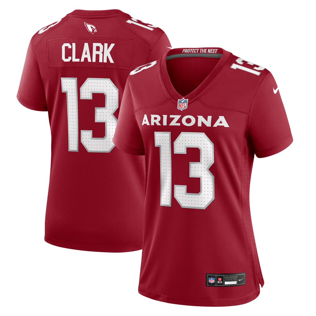 Women's Arizona Cardinals Kei'Trel Clark Cardinal Game Jersey