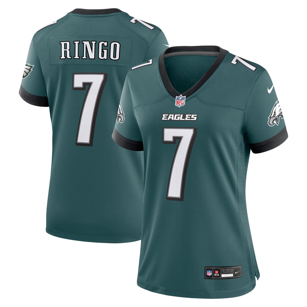 Women's Philadelphia Eagles Kelee Ringo Midnight Green Team Game Jersey