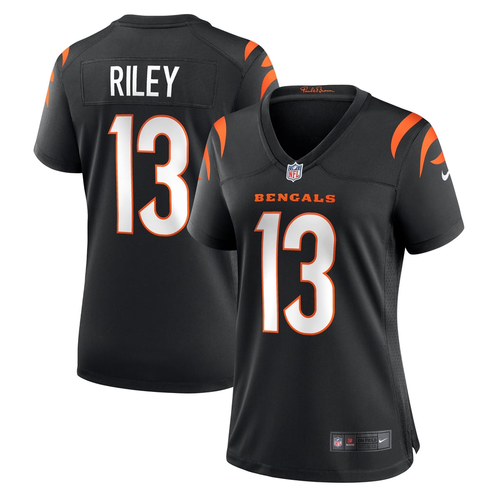 Women's Cincinnati Bengals Ken Riley Black Retired Player Game Jersey
